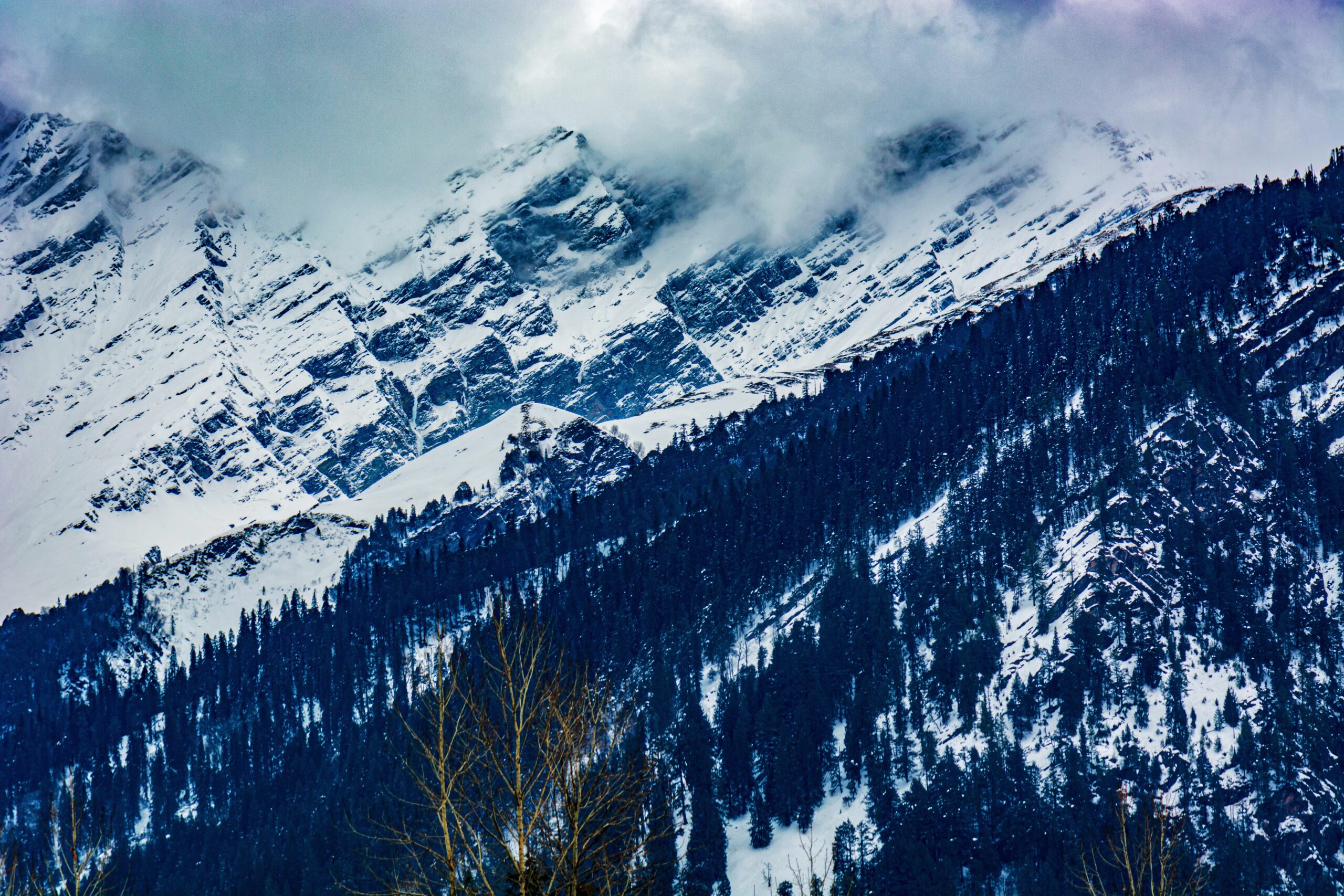 Dalhousie Chamba winter view